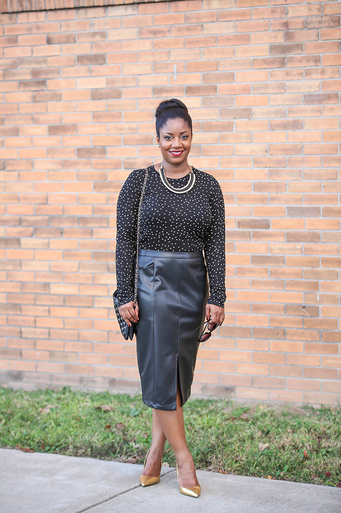 polkadot-top-black-leather-skirt-4