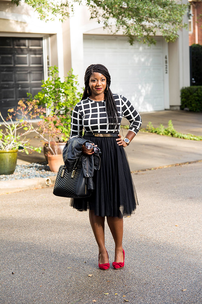 grid-dress-tulle-skirt-2