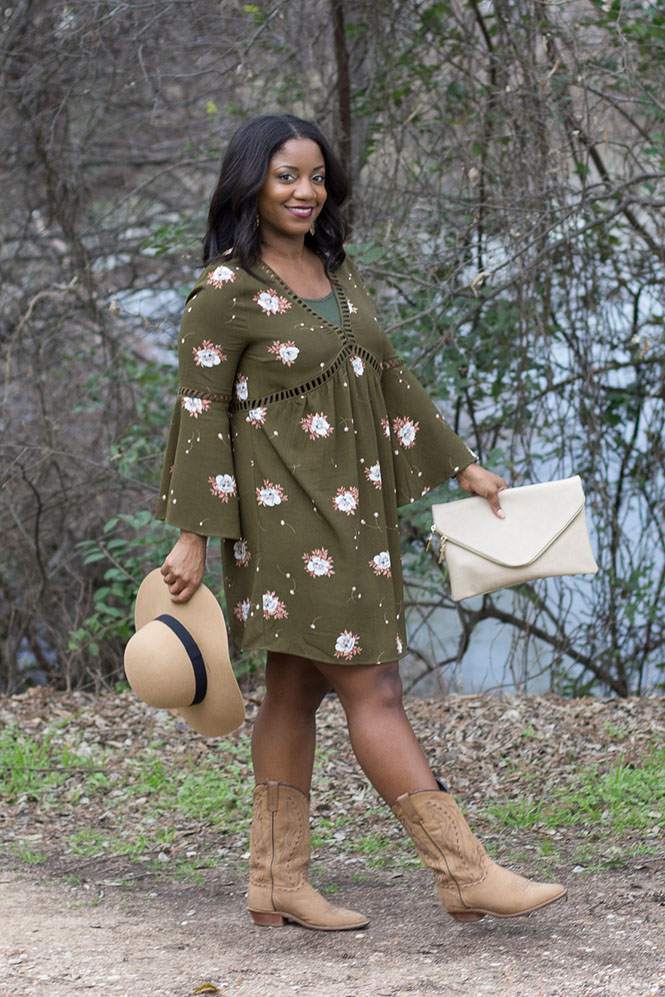 floral-bell-sleeve-dress-cowboy-boots-7