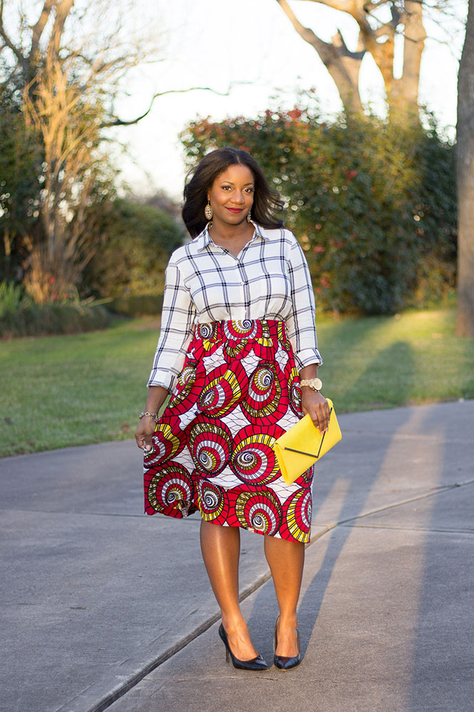 mixed-prints-ankara-skirt-grid-top-6