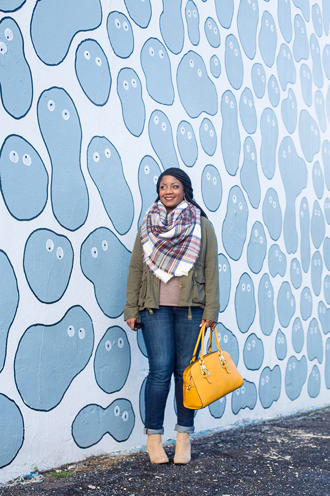 plaid-blanket-scarf-utility-jacket-booties-4