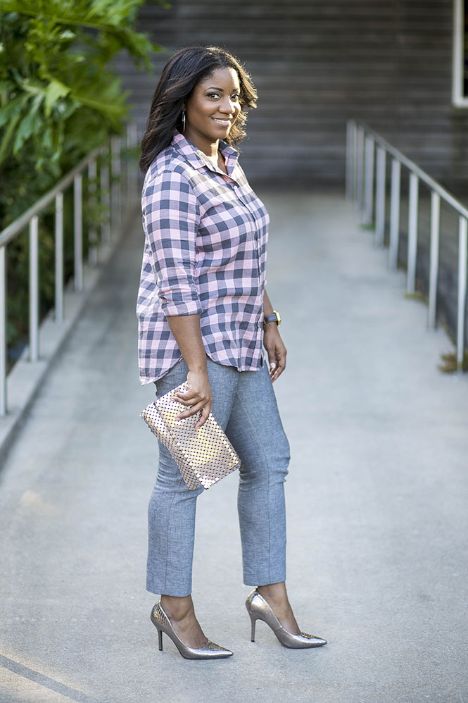 pink-gingham-flannel-grey-pants-14