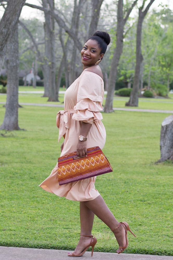 statement-sleeve-zara-dress-warm-neutrals-9