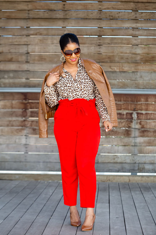 A Winning Combo: Leopard + Red - Queen of Sleeves