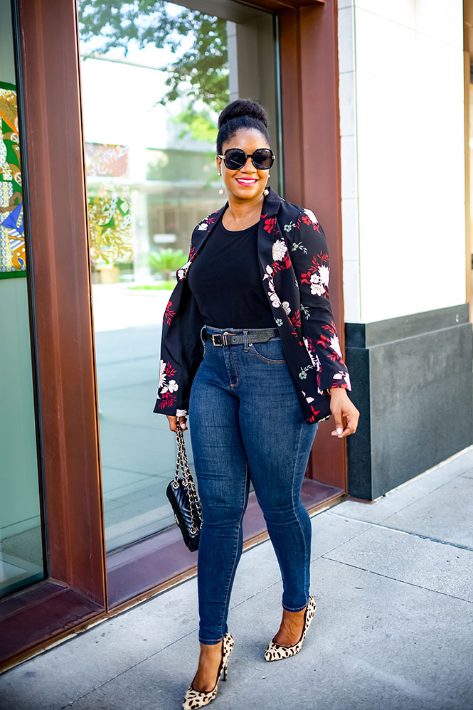 Floral Print Blazers in these Streets - Queen of Sleeves